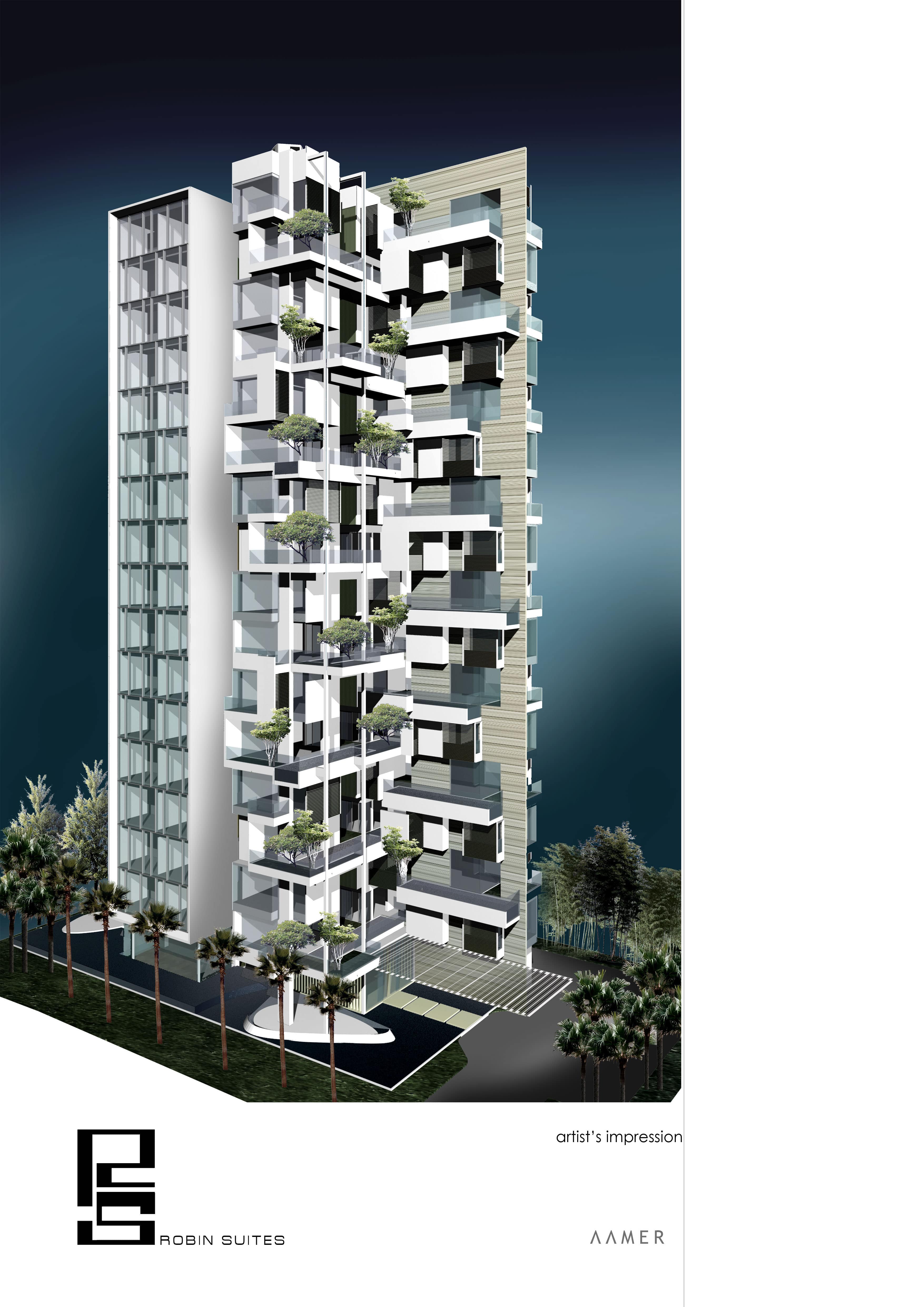 Villas in the Sky - Robin Suites | Aamer Architects